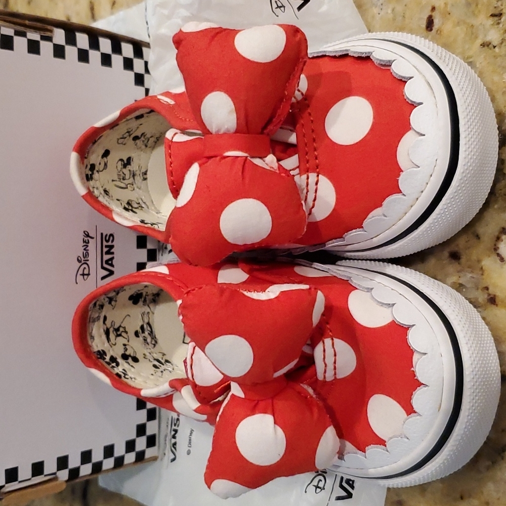 Brand new Minnie Mouse Vans